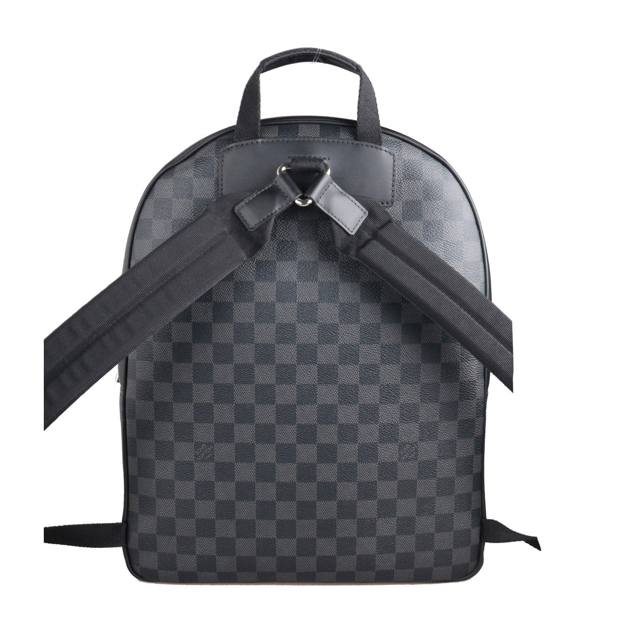 [9.8新]路易威登lv男士josh石墨棋盘格双肩背包