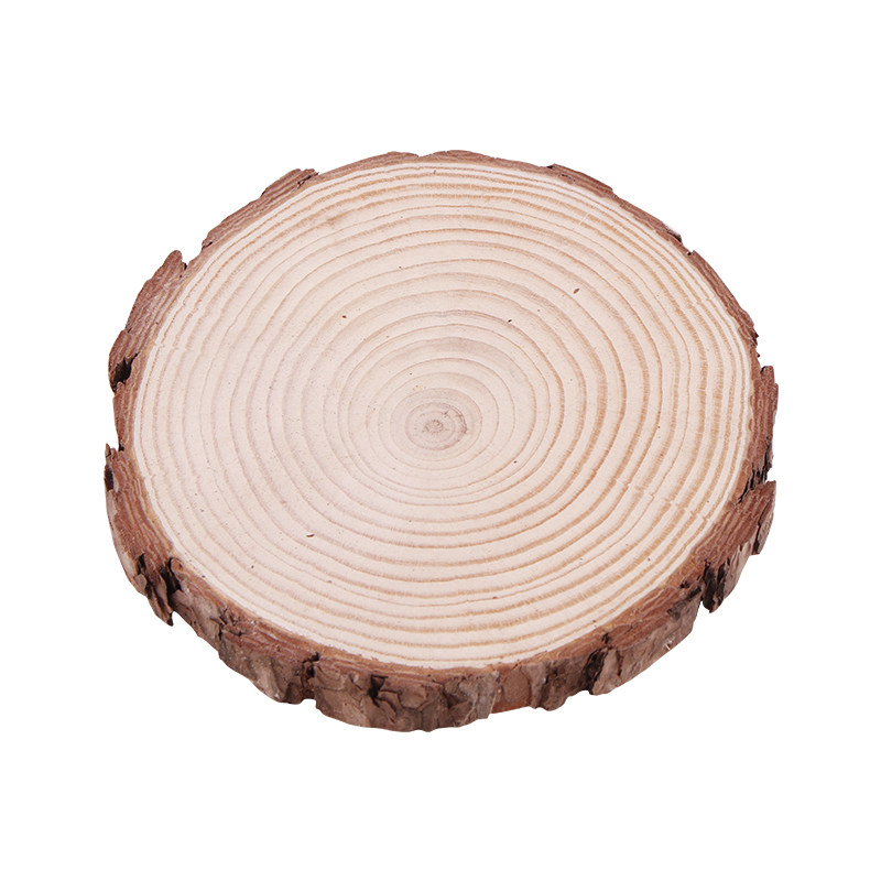 一折圆木板_圆木片原木片实木手工diy圆木桩小木板片板材材料木头木块