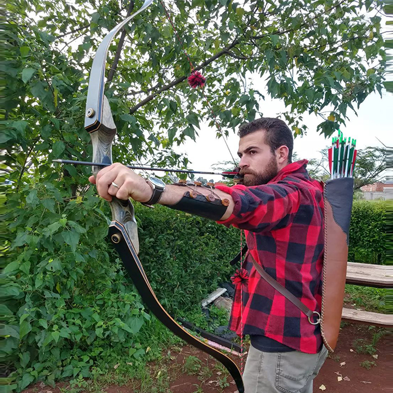 淘宝￥410券后价￥200弓箭 反曲弓老黑二代蓝魔美式猎弓分体射箭专业