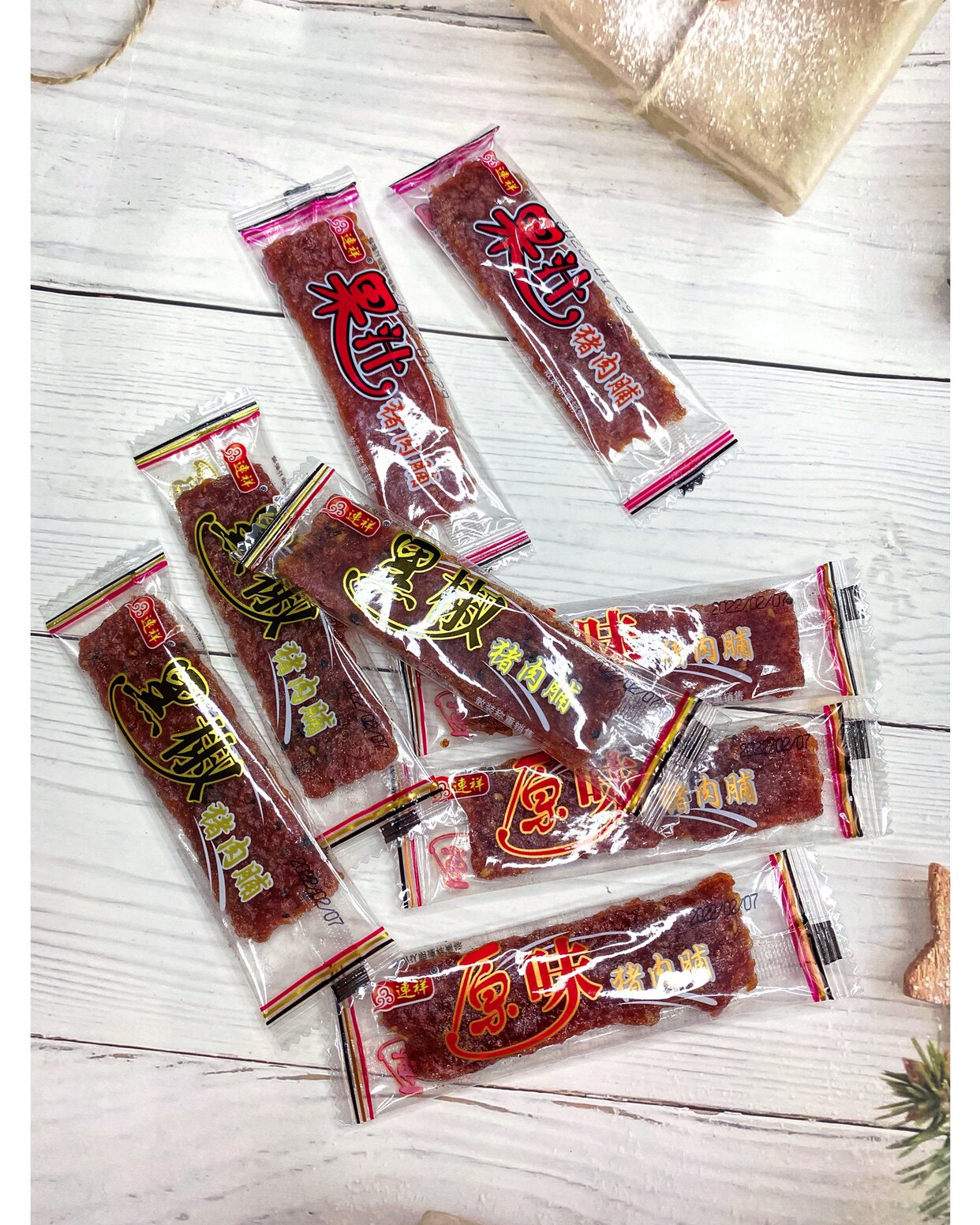 连祥猪肉脯散装肉干类小零食铺整箱肉脯猪肉干潮汕特产独立小包装