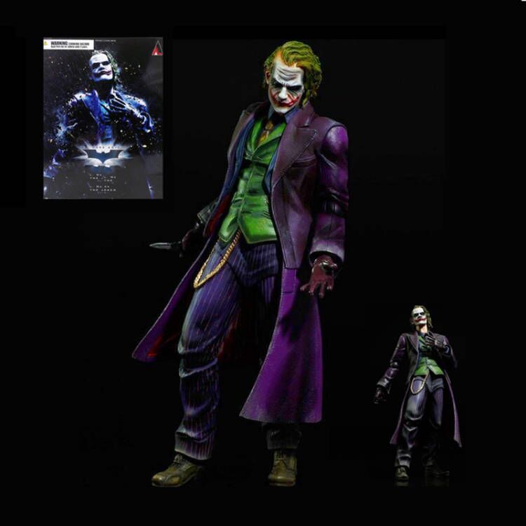 小丑dc蝙蝠侠pa改超人闪电侠playarts可动模型手办玩具公仔摆件