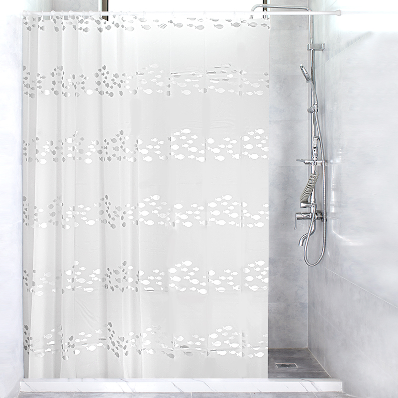Switzerland SPIRELLA Shower Curtains TOILET Shower Room waterproof Retaining PEVA Scrub Partition curtain Shoal of fishin the Family/Personal Cleaning Tools , Sanitary appliances/Bathroom accessories , Shower Curtains category - from Buy2taobao.com to provide professional Taobao agent buy service