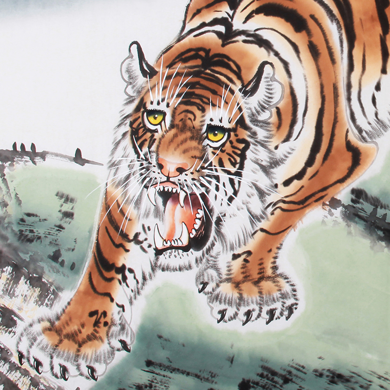 谭乐丹《精品虎系列 虎啸》