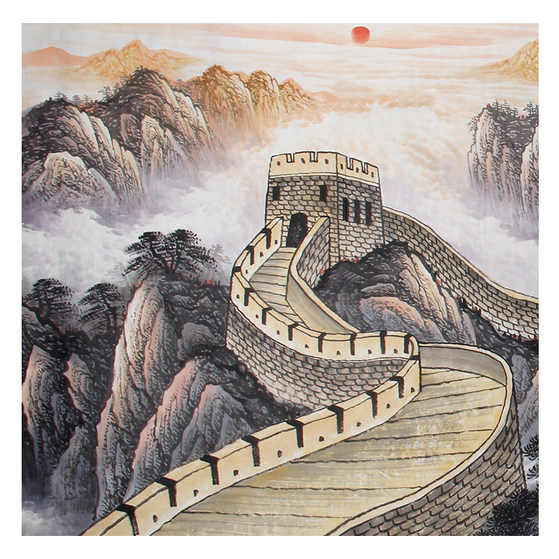 吕少华《精品山水系列小八尺 江山永固》