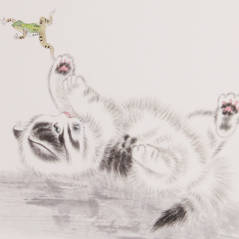 米春茂 《精品工笔猫系列之四》