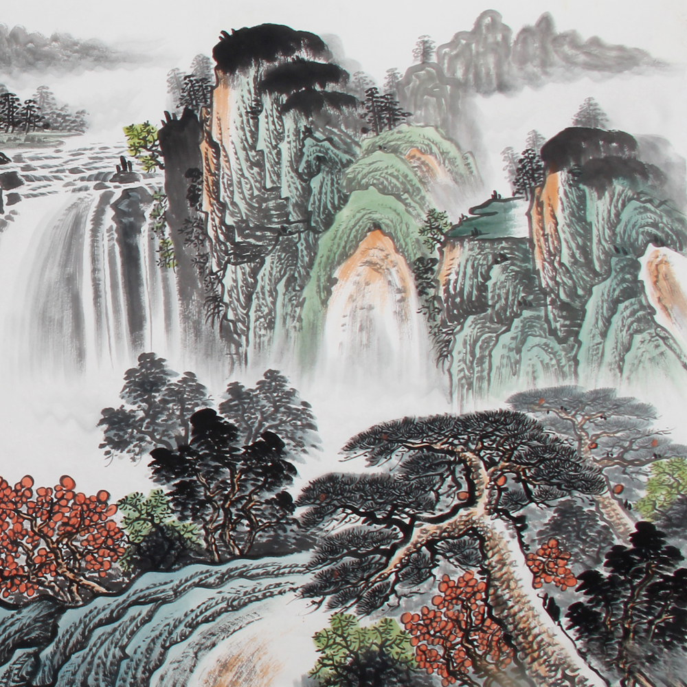 苏宝玺《精品山水小八尺 溪山揽胜》