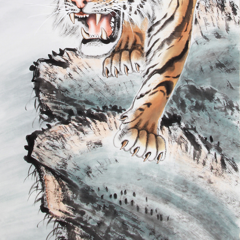 谭乐丹《精品虎系列 一啸动千山》