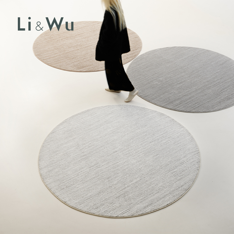 Li and Wu比利时进口Ragolle圆形地毯客厅卧室现代北欧风极简圆毯