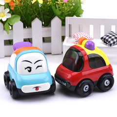 儿童惯性滑行玩具车工程车警车小汽车宝宝惯性车小车子会跑的玩具