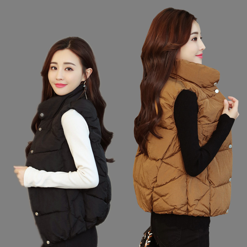 Women's winter vest 2022 new pattern Vest Korean Edition have cash less than that is registered in the accounts Down cotton-padded clothes thickening student vest waistcoat coatin the Women's clothing/Boutique , Maga category - from Buy2taobao.com to provide professional Taobao agent buy service