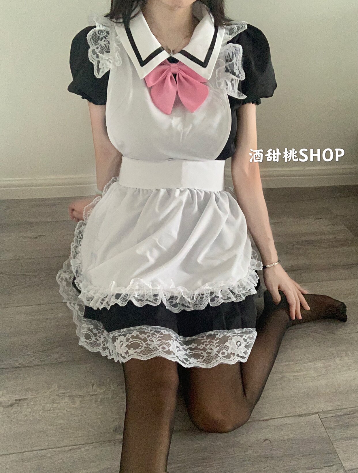 酒甜桃shop 内衣cos女仆套装诱惑床上免脱性感制服激情二次元——酒甜