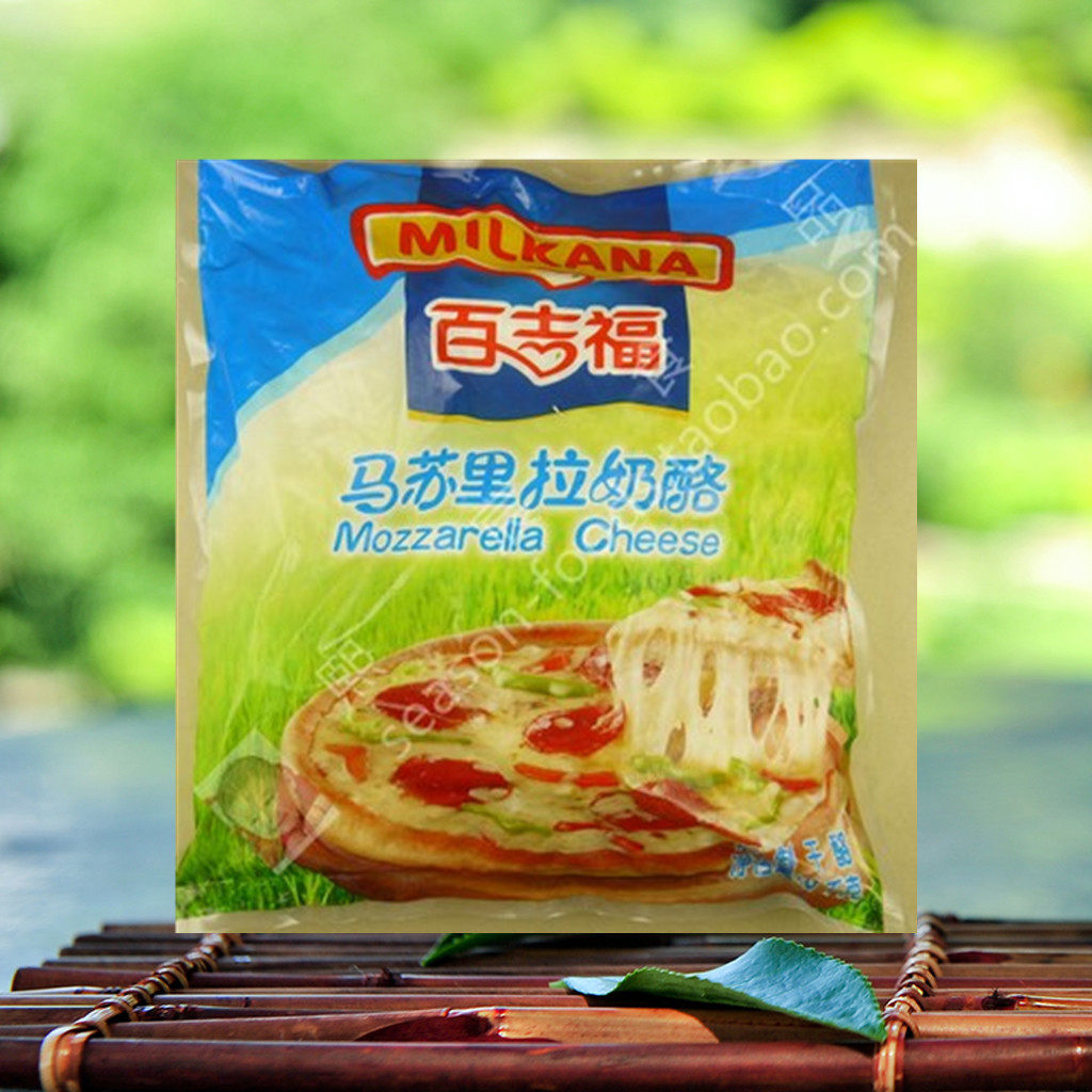 法国百吉福马苏里拉奶酪芝士碎披萨拉丝3kg原装江浙沪皖4包包邮