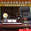 董事長辦公室老板桌上放的擺件高檔大氣地球儀創意筆筒名片盒壹體 董事長辦公室老板桌上放的擺件高檔大氣地球儀創意筆筒名片盒壹體