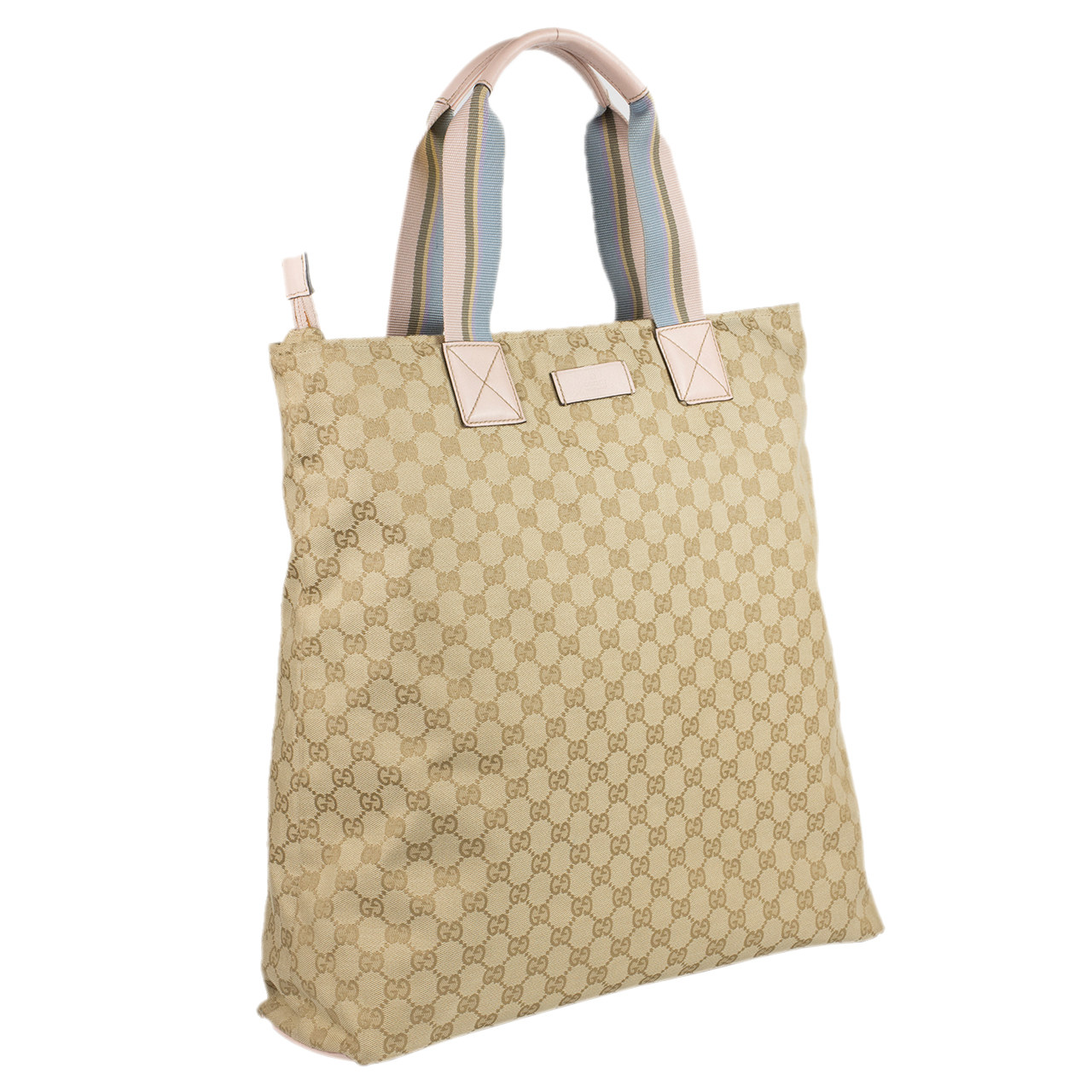 [9.0新]古驰gucci女士帆布手提单肩包ae736