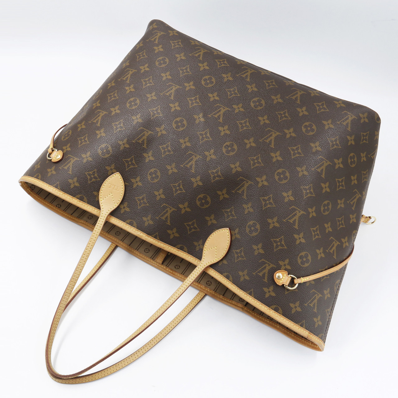 [8.5新]路易威登lv女士手提包monogram帆布经典老花nf大号手袋