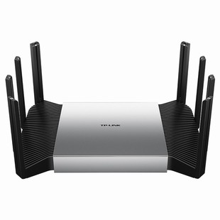 TP-LINK TL-XDR6080易展版AX6000 全屋wifi6千兆4口2.5G光口中继AP放大双WAN双频无线游戏路由器IPTV端口聚合