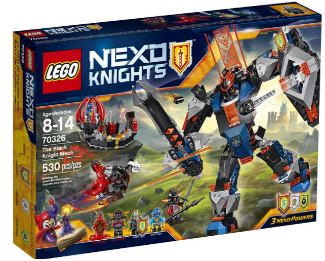 2016新款乐高lego  未来骑士团系列 70326 黑骑士机甲