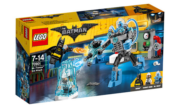 2017新款5岁款乐高lego 70901 蝙蝠侠大电影 急冻人 冰雪 攻击