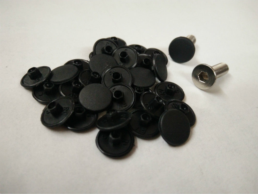 沉头内六角螺丝装饰盖遮丑盖防尘盖防锈帽 塑料堵螺丝孔帽保护盖