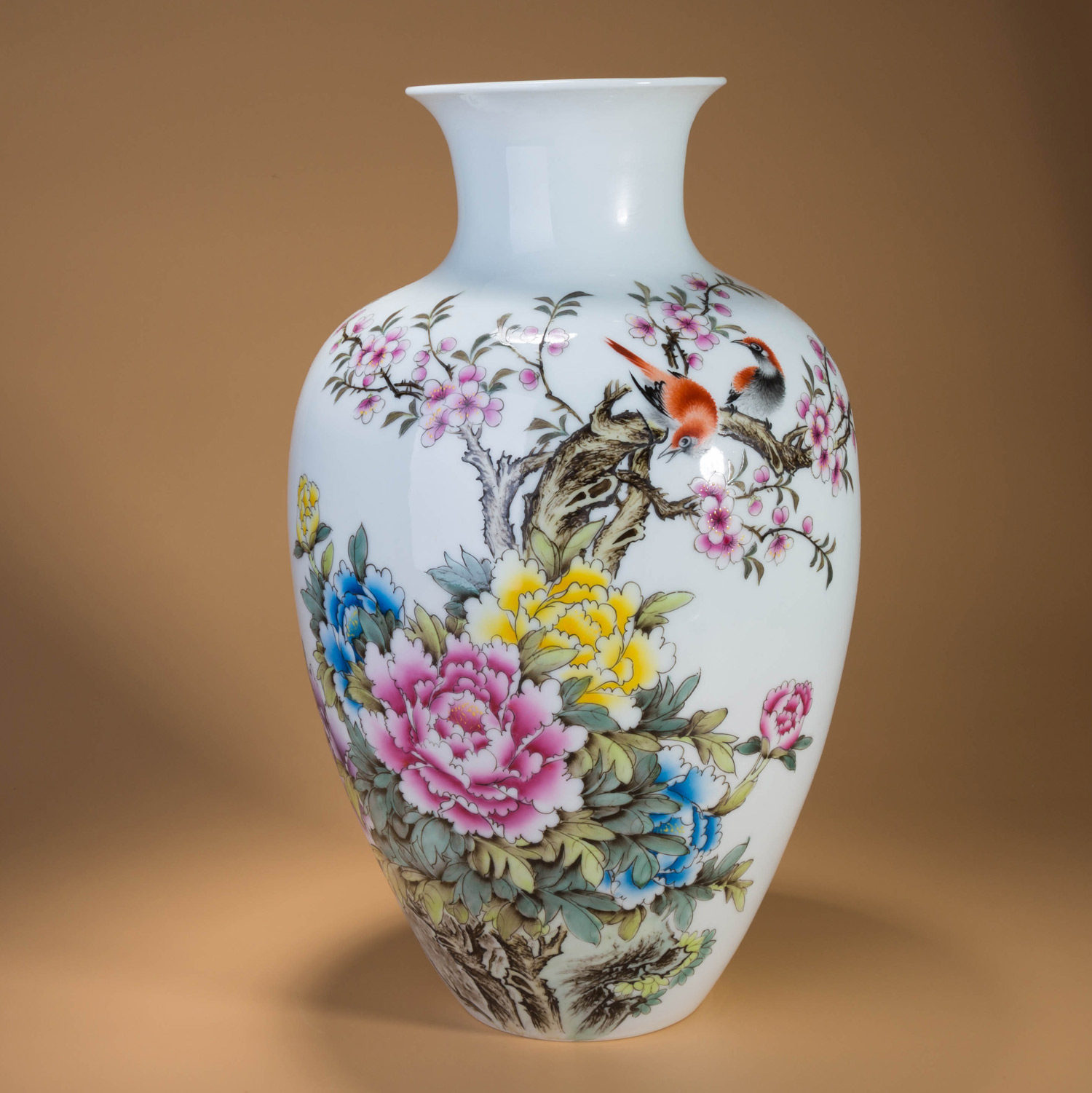 520-陶瓷限时拍景德镇和其他 花开富贵 景德镇高级工艺美术师作 进入