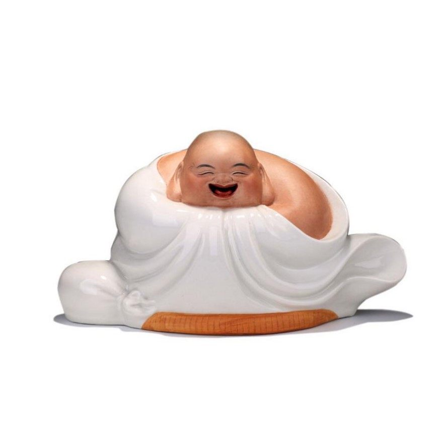 大号《哈哈罗汉》 中国工艺美术大师雕塑泰斗刘远长作品