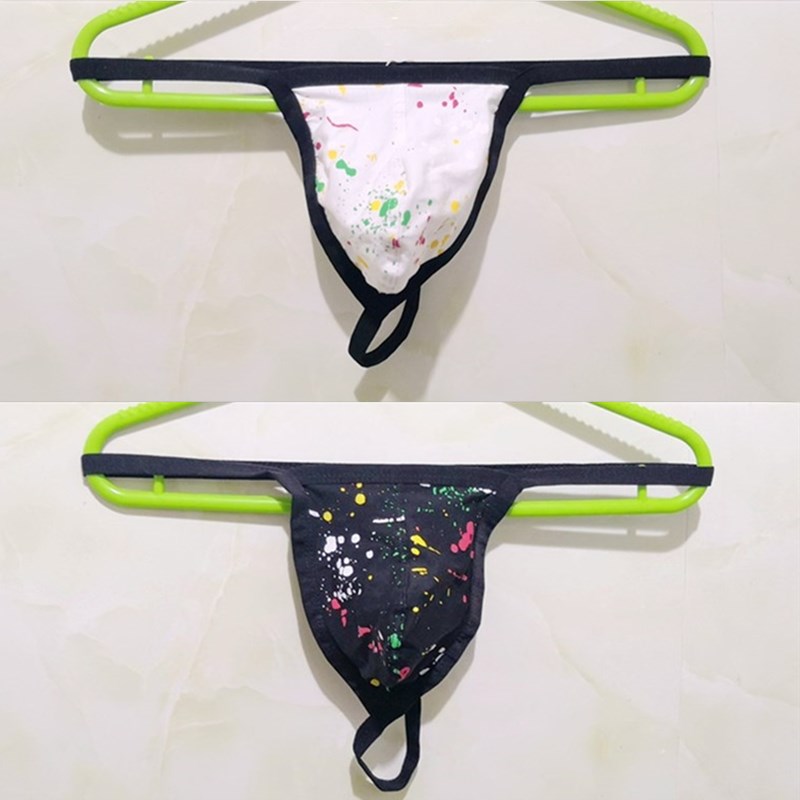 热销c子裤_男士小内裤细带丁字裤男超性感t裤激凸同志纯棉细腰带小丁