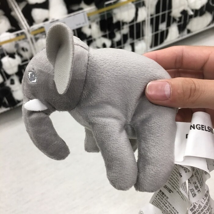 ikea宜家 毛绒玩具 尤恩格斯库格小象 很小的大象国内代购