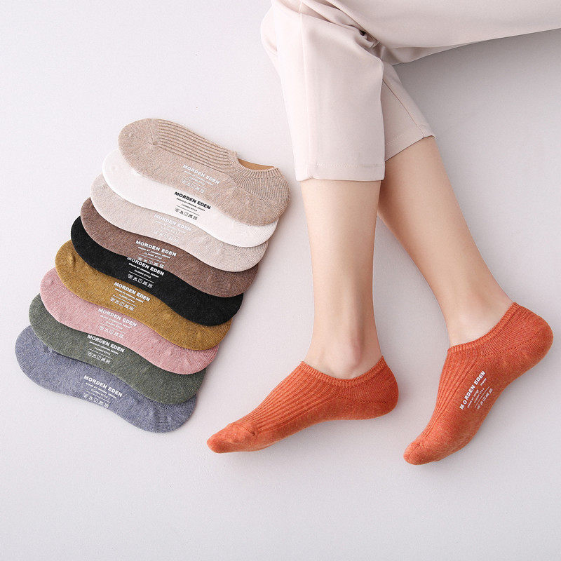 热销女棉船袜子纯棉 浅口 防臭_袜子女船袜纯棉浅口夏季薄款全隐形