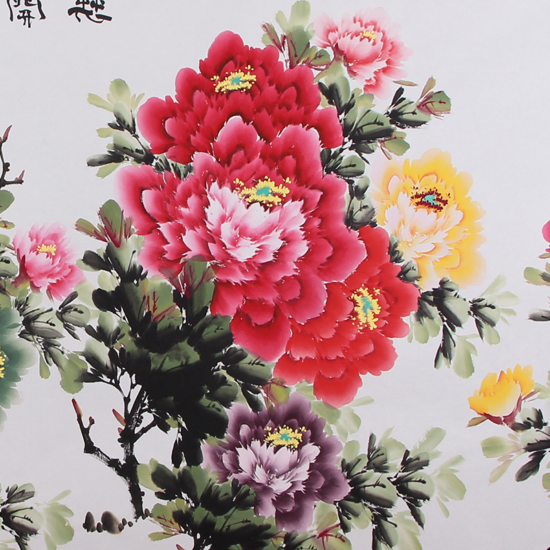 张浪伯《花开富贵》专业牡丹画家