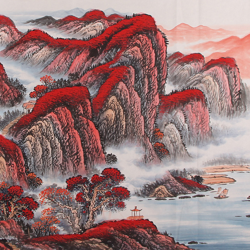 李迅《鸿运天成》实力派新锐画家