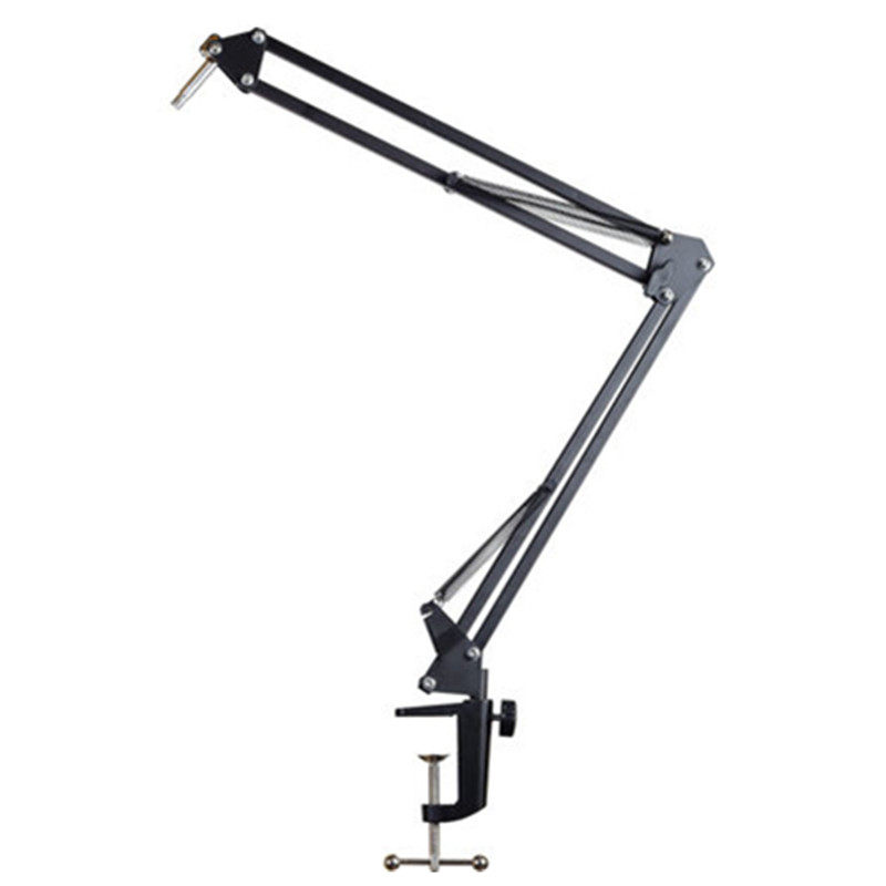 包邮nb35电容万向通用金属悬臂支架桌面麦克风支架