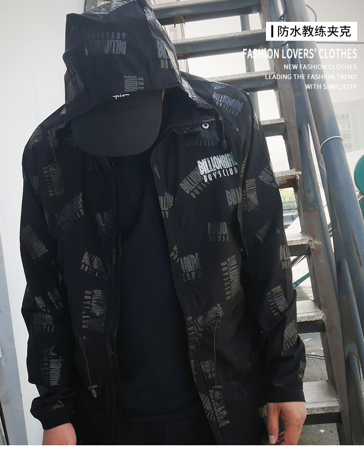 Billionaire Boys Club(BBC)亿万男孩俱乐部防水教练夹克风衣|msdalam kategori Pakaian Lelaki, jaket - dari Buy2taobao.com untuk memberikan perkhidmatan ejen Taobao profesional membeli