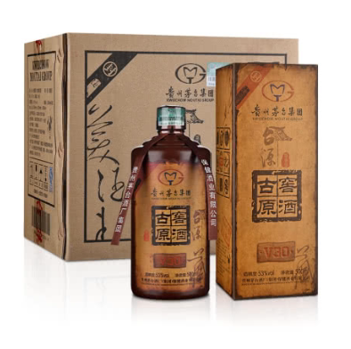 53度台源古窖原酒v30500ml62016年贵州酱香型酒水整箱