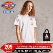 Dickies彩色logo印花短袖T恤 男女同款休闲圆领短TEEDK006109