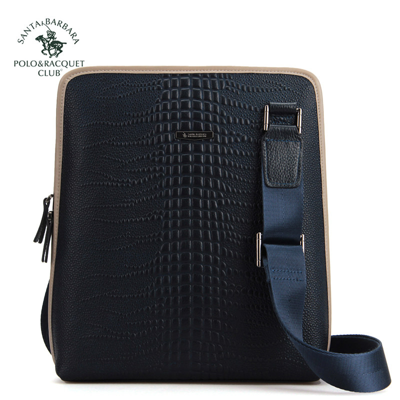 圣大保罗男包正品男包男士背包单肩包真皮斜挎包商务小包挎包