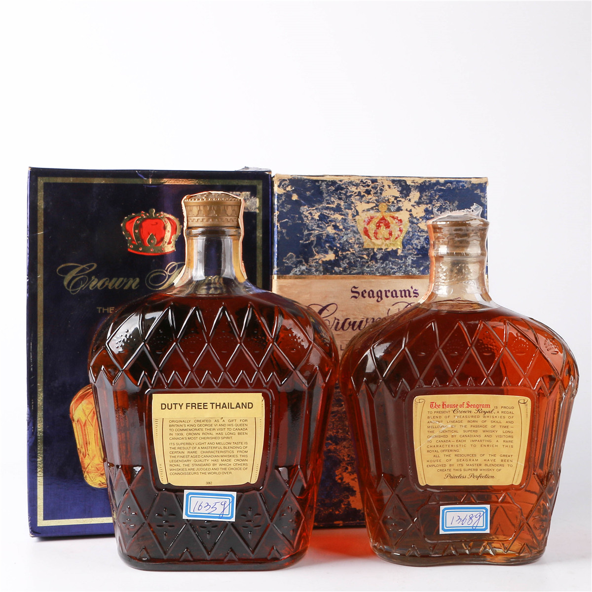 1962-1981年加拿大皇冠威士忌 40度750ml/1000ml*1瓶