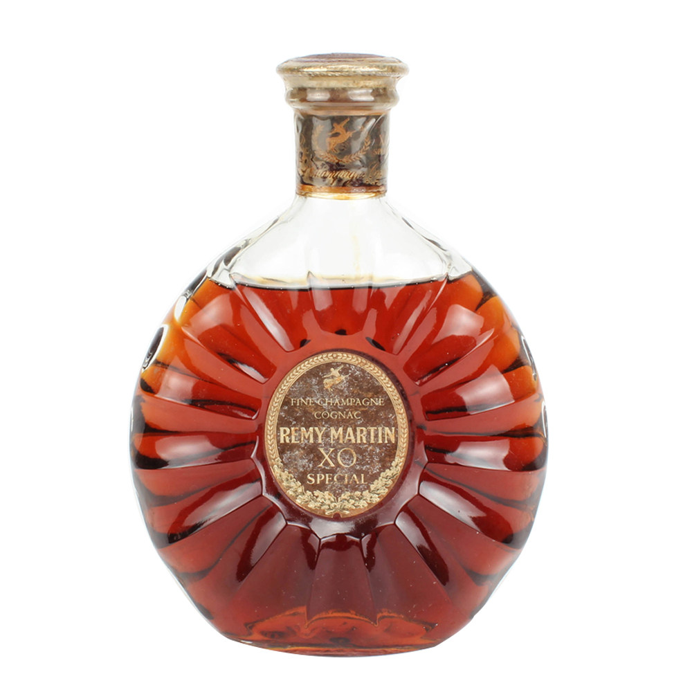 28.80年代2斤装大花人头马xo40度1000ml*1瓶老洋酒收藏