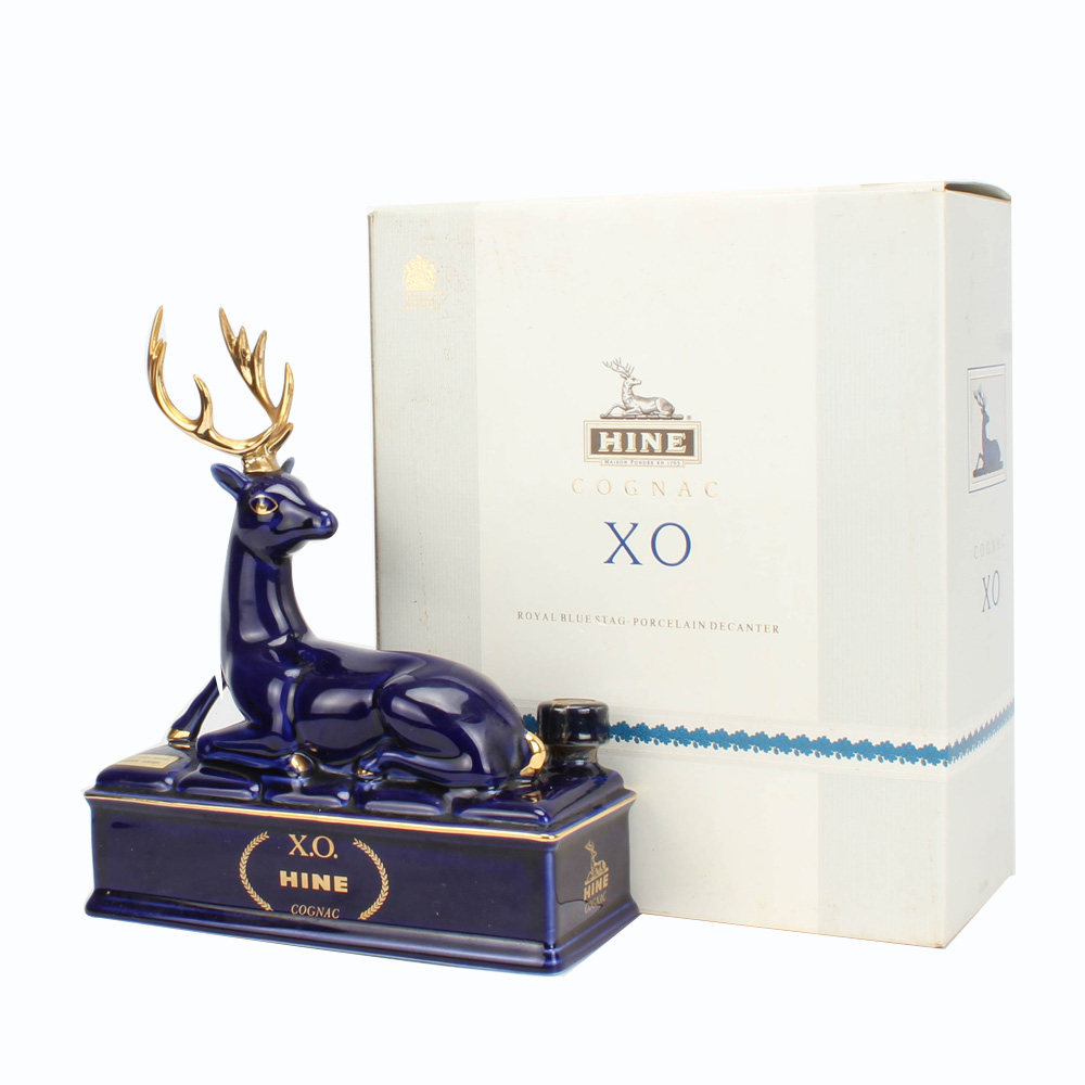 19.90年代御鹿xo干邑40度700ml*1瓶老洋酒收藏