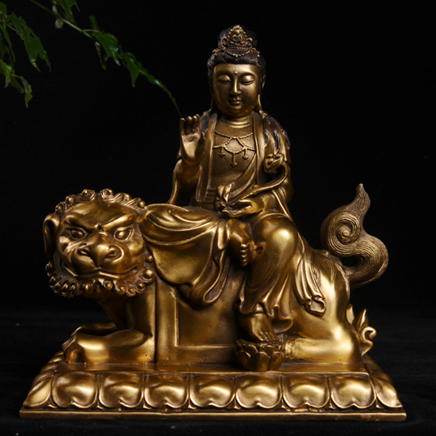 妙智禅寺 文殊菩萨铜像 佛法护佑 平安如意