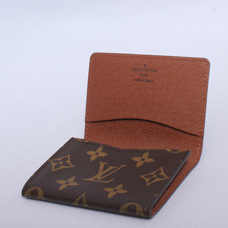 [9.8新] 路易威登lv老花名片夹