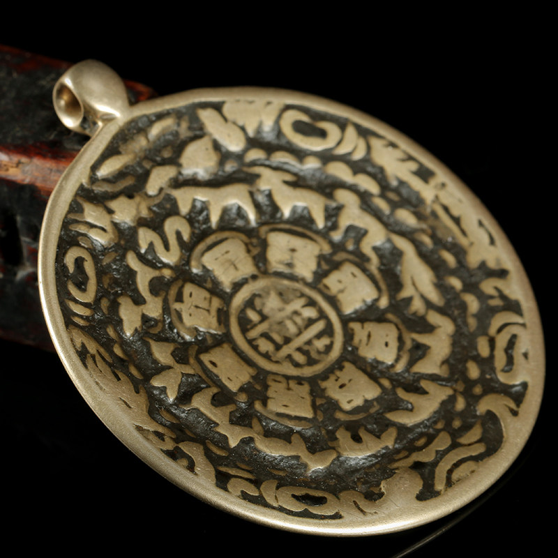 观音寺 西藏九宫八卦咒牌 佛法加持