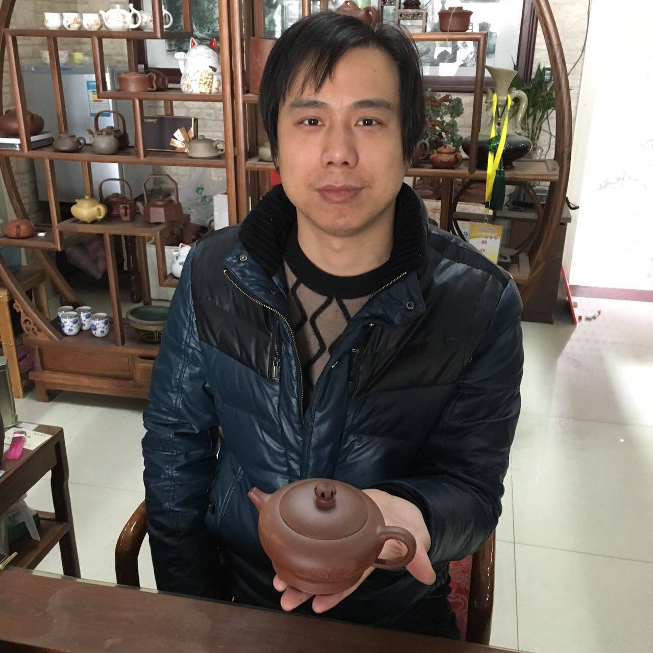 宜兴名家紫砂壶收藏专场  国家级工艺美术员沈浩作品 佛缘壶 附证 