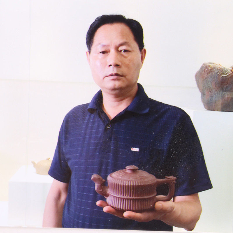 国家级工艺美术师 吴建强 龙头一捆竹壶 底槽清 包真品 执壶照