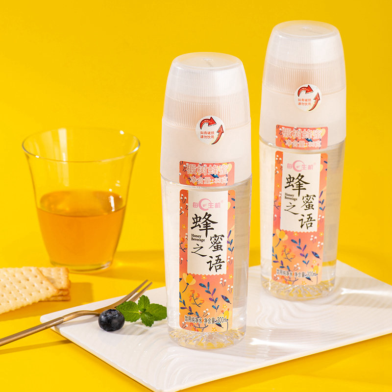 每日生机蜂蜜水饮料冲调柠檬蜂蜜水便携网红同款饮品300ml