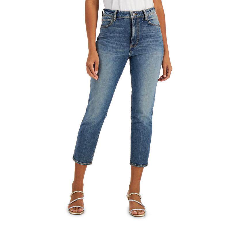 代购正品guess盖斯女款蓝色修身显瘦百搭款热销款时尚经典牛仔裤