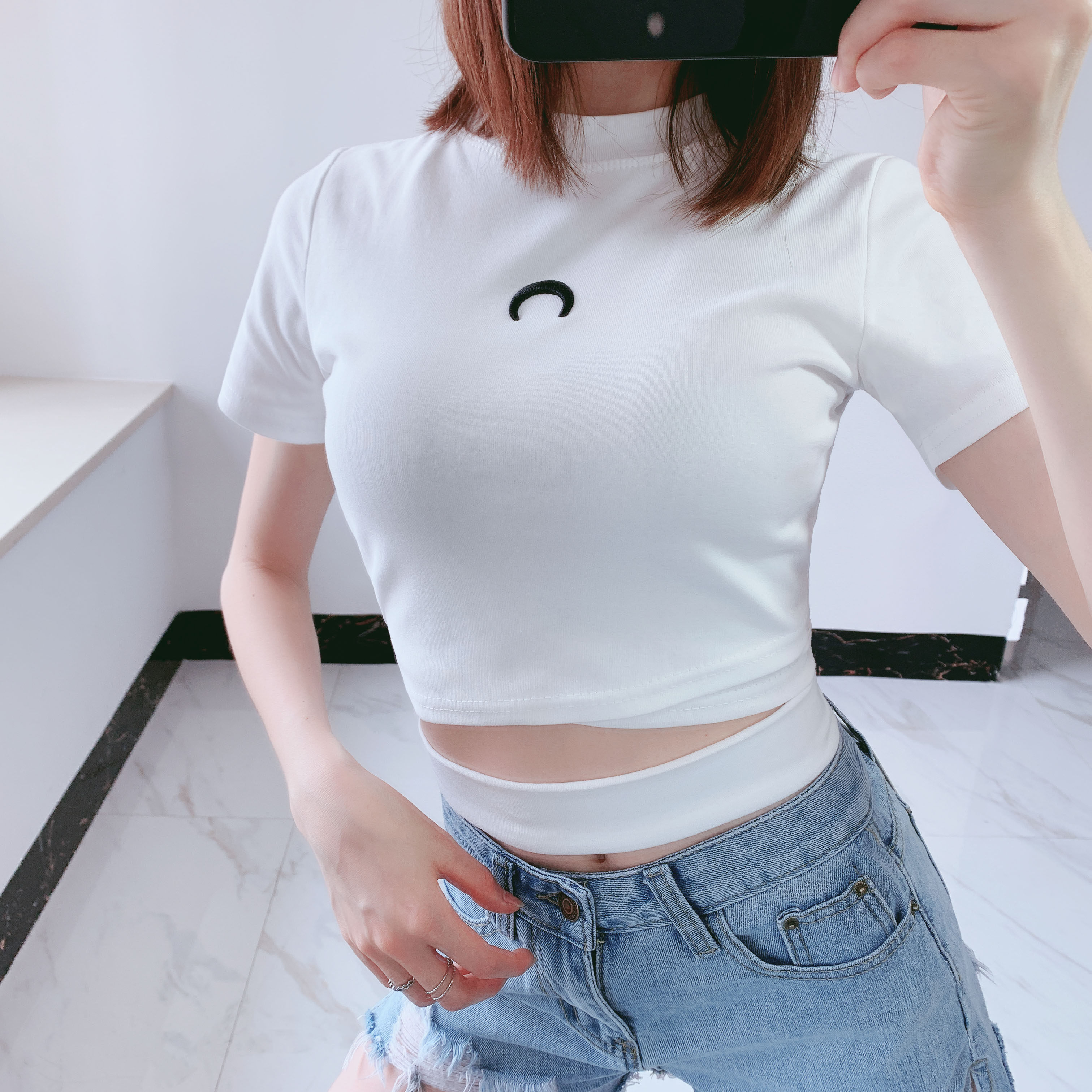 特价夏季短袖女露脐