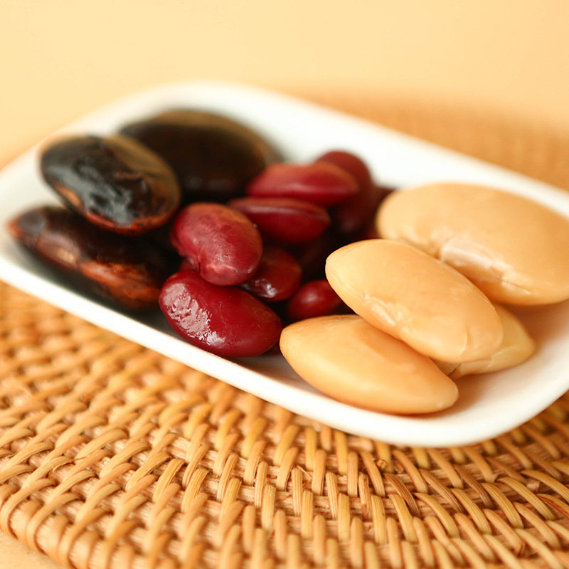 御食园北京特产黑花芸豆白芸豆500g2袋豆制品休闲零食开袋即食