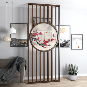 风水玄关屏风图片