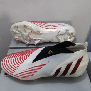 adidas男子猎鹰 PREDATOR EDGE+超高端 FG 足球鞋 GV7384 GV7381