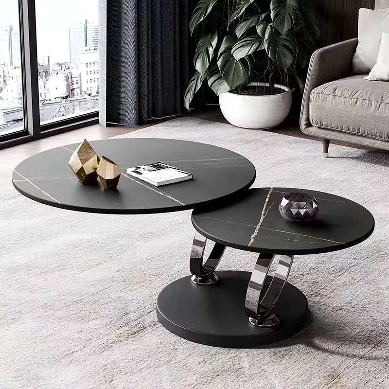 modern Simplicity Imported rotate circular tea table Northern Europe originality double-deck multi-function Light extravagance tea tablein the Residential furniture , Categories , Tea table category - from Buy2taobao.com to provide professional Taobao agent buy service